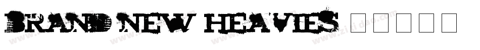 brand new heavies字体转换